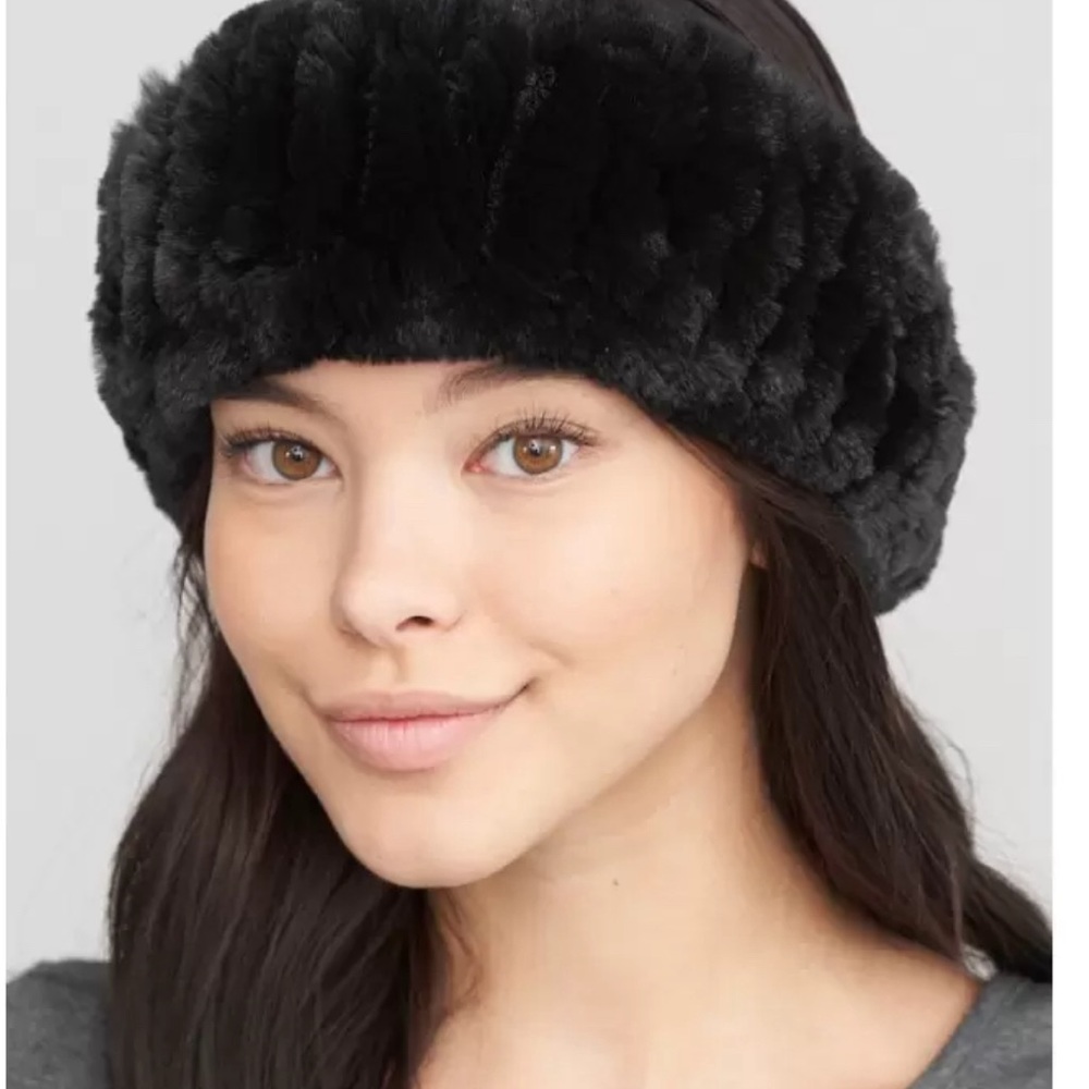 Rabbit head muff. New! Very soft and cozy.